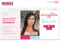 Nude Chat City Homepage Image